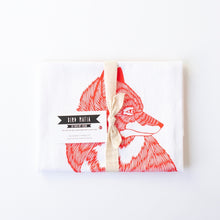 Load image into Gallery viewer, Fox Flour Sack Towel
