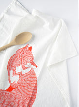 Load image into Gallery viewer, Fox Flour Sack Towel