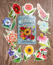 Load image into Gallery viewer, Wildflower Sticker Pack - Set of 10 Matte Stickers