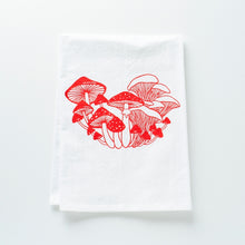 Load image into Gallery viewer, Mushrooms Flour Sack Towel