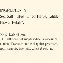 Load image into Gallery viewer, Floral Garnishing Salt