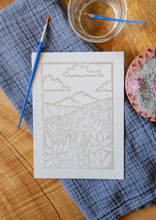 Load image into Gallery viewer, Sunflowers DIY Watercolor Art Card