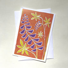 Load image into Gallery viewer, Lupine card