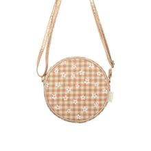 Load image into Gallery viewer, Kid's Gingham Round Bag