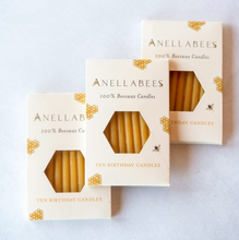 Load image into Gallery viewer, Beeswax Birthday Candles