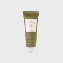 Load image into Gallery viewer, Green tube of Tocca Florence hand cream with a label on a white background