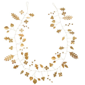 Gilded Foliage Garland