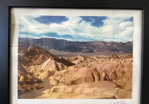 Death Valley vintage print