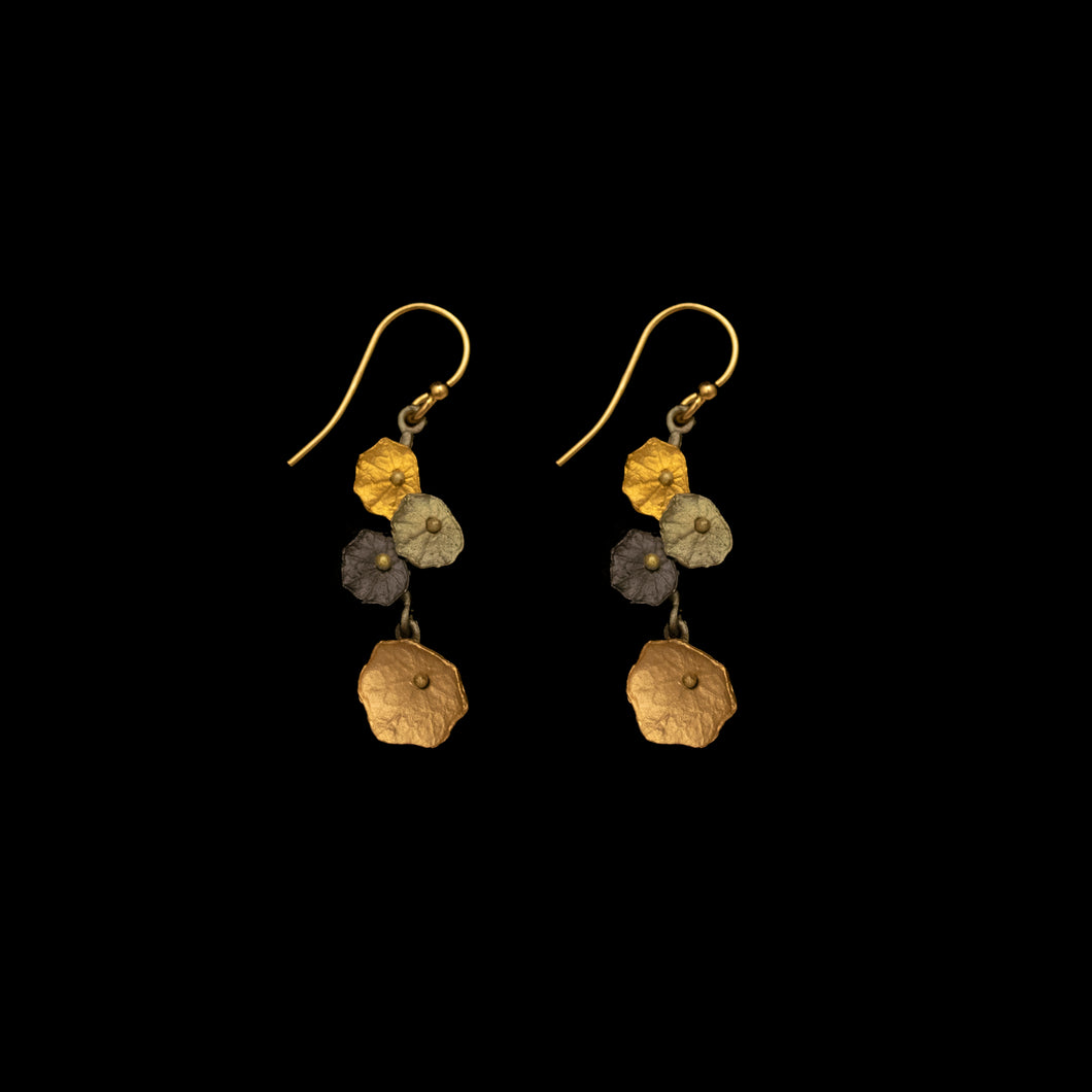 Nasturtium earring