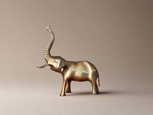 Load image into Gallery viewer, Small Brass Elephant
