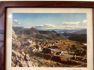 Virginia city vintage print