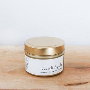 Scandi Apple Candle