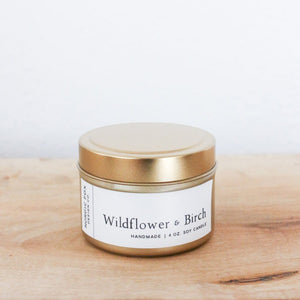 Wildflower + Birch Candle