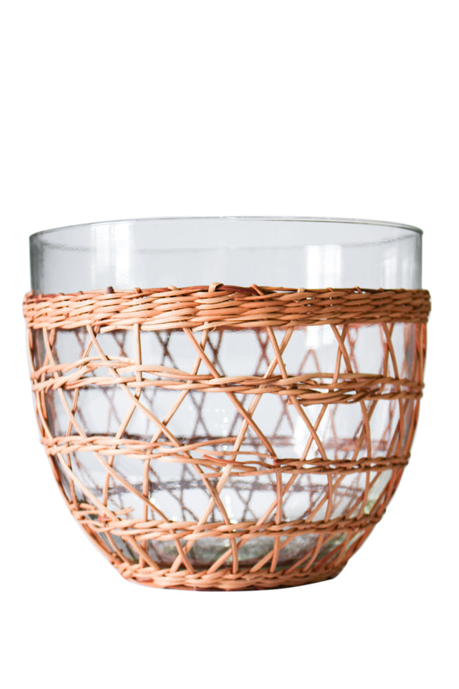 Rattan Cage Salad Bowl