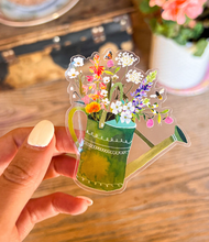 Load image into Gallery viewer, Watering Can Clear Sticker
