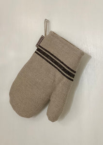 French Linen Oven Mitt