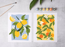 Load image into Gallery viewer, Sunny Citrus Paint-By-Numbers kit
