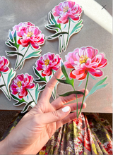 Load image into Gallery viewer, Peony Sticker
