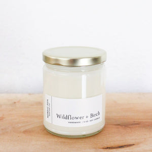 Wildflower + Birch Candle