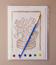 Load image into Gallery viewer, Flower Vase Art Card Kit
