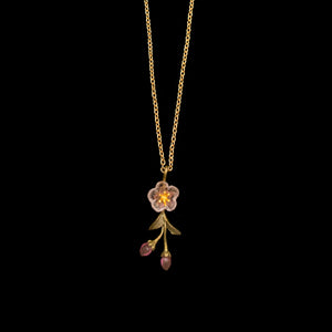 Peach Blossom necklace