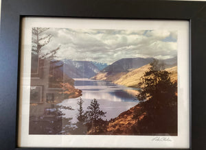 Lake chelan vintage print