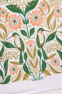 Hummingbird Tea Towel