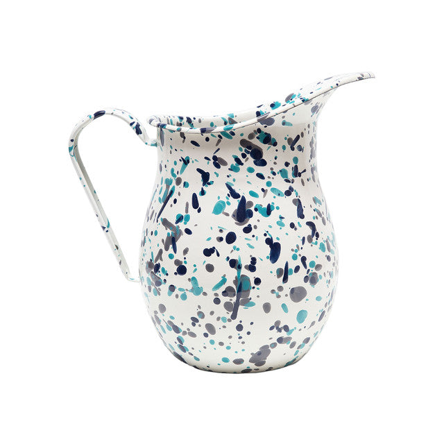 Enamelware Pitcher / Blue