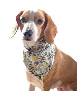 Dog Bandana in Light Floral