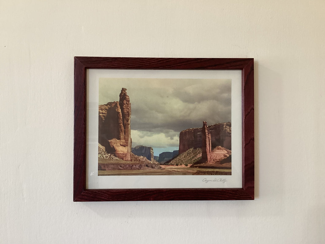 Canyon de chelly vintage print