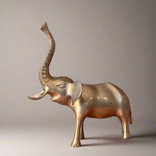 Load image into Gallery viewer, Small Brass Elephant
