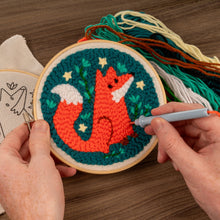 Load image into Gallery viewer, Fox Punch Needle Kit

