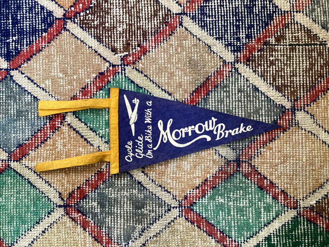 Vintage Morrow brake flag