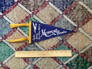 Vintage Morrow brake flag