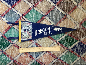 Vintage Oregon Caves Flag