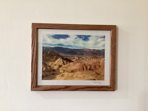 Death Valley Vintage Print