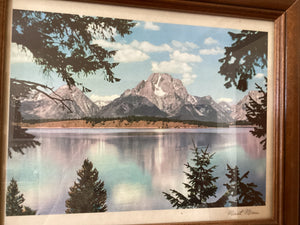 Mt Moran vintage picture