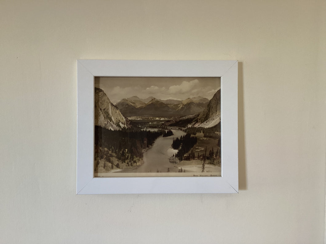 Bow Valley, Banff Vintage Print