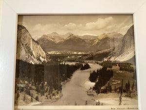 Bow Valley, Banff Vintage Print