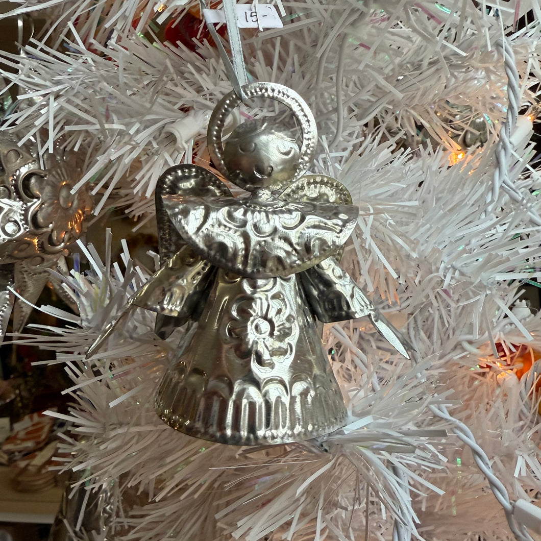 Tin Angel Ornament