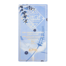 Load image into Gallery viewer, Gin Juniper Lavender Chocolate Bar
