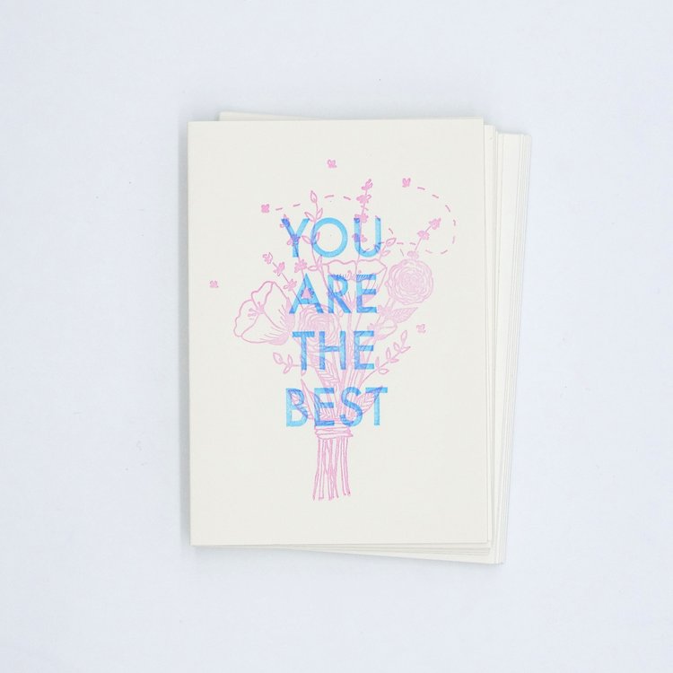 You Are The Best card