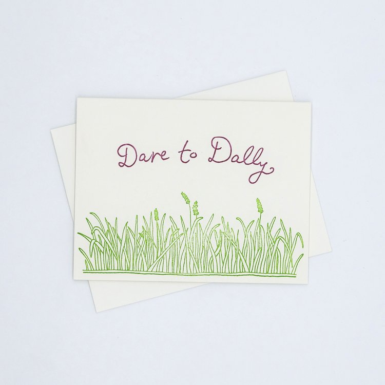 Dare to Dally card