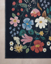 Load image into Gallery viewer, Strawberry Fields Indoor/Outdoor Rug in Black
