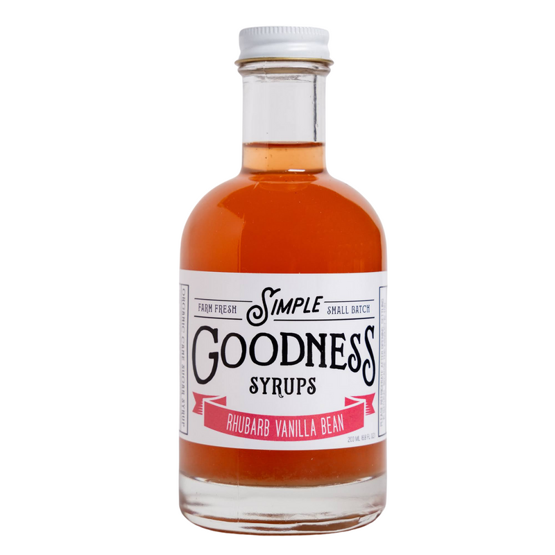 Rhubarb Vanilla Syrup