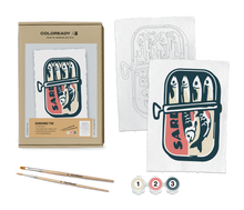 Load image into Gallery viewer, Sardines Paint by Number Kit
