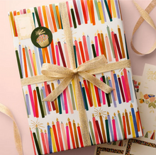 Load image into Gallery viewer, Candles Gift Wrap
