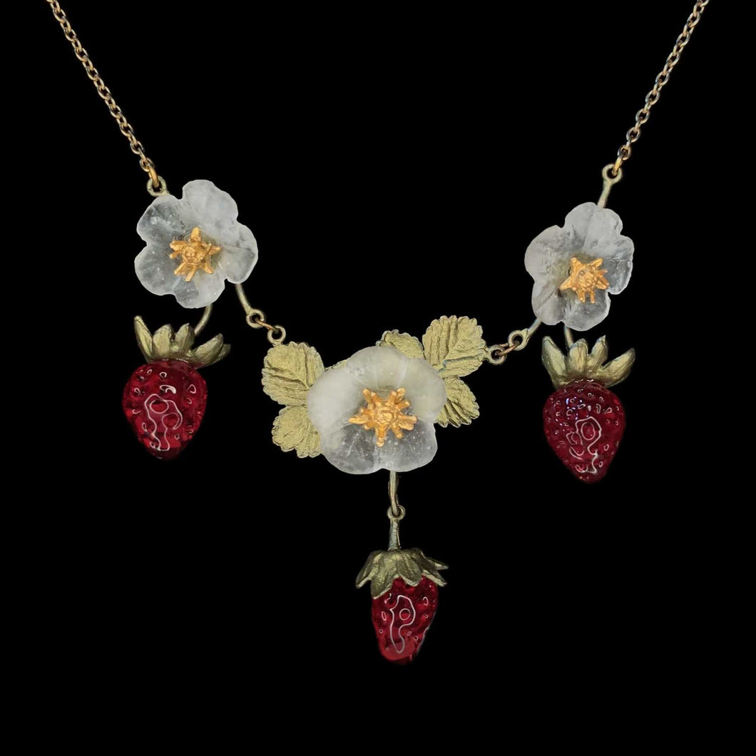 Strawberry necklace