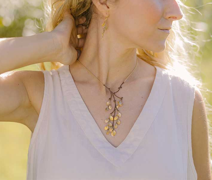 Golden Autumn Necklace