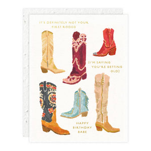 Not Your First Rodeo Card